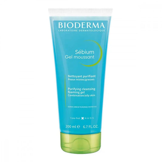 Bioderma 貝德瑪 Sebium 凝膠 Moussant 清潔凝膠管 200 毫升