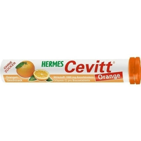 HERMES Cevitt Orange Effervescent 20 Pcs is a Vitamins