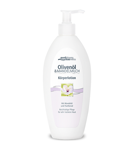 Medipharma Cosmetics Olive Oil & Almond 乳液 Body 潤膚霜 500 ml