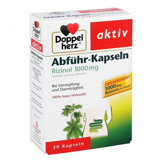 Doppelherz Natural Laxative Rizinol 1000mg