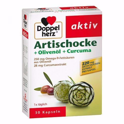 Doppelherz Artichoke, Olive Oil & Curcuma