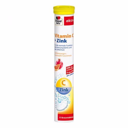 Doppelherz Vitamin C + Zinc Effervescent Tablets