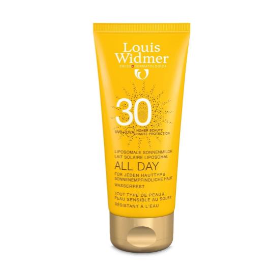Louis Widmer All Day Sun Milk SPF 30 Unscented 100 ml - VicNic.com