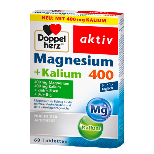 Doppelherz Magnesium + Potassium Tablets 60 tab