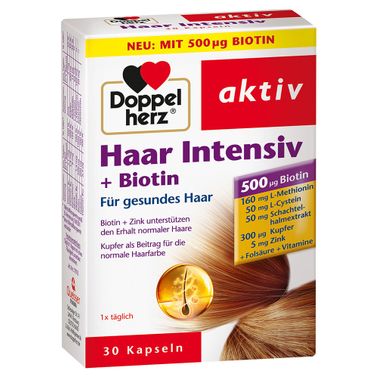 Doppelherz 德國雙心 頭髮 Intensive - for Healthy 頭髮 30 cap